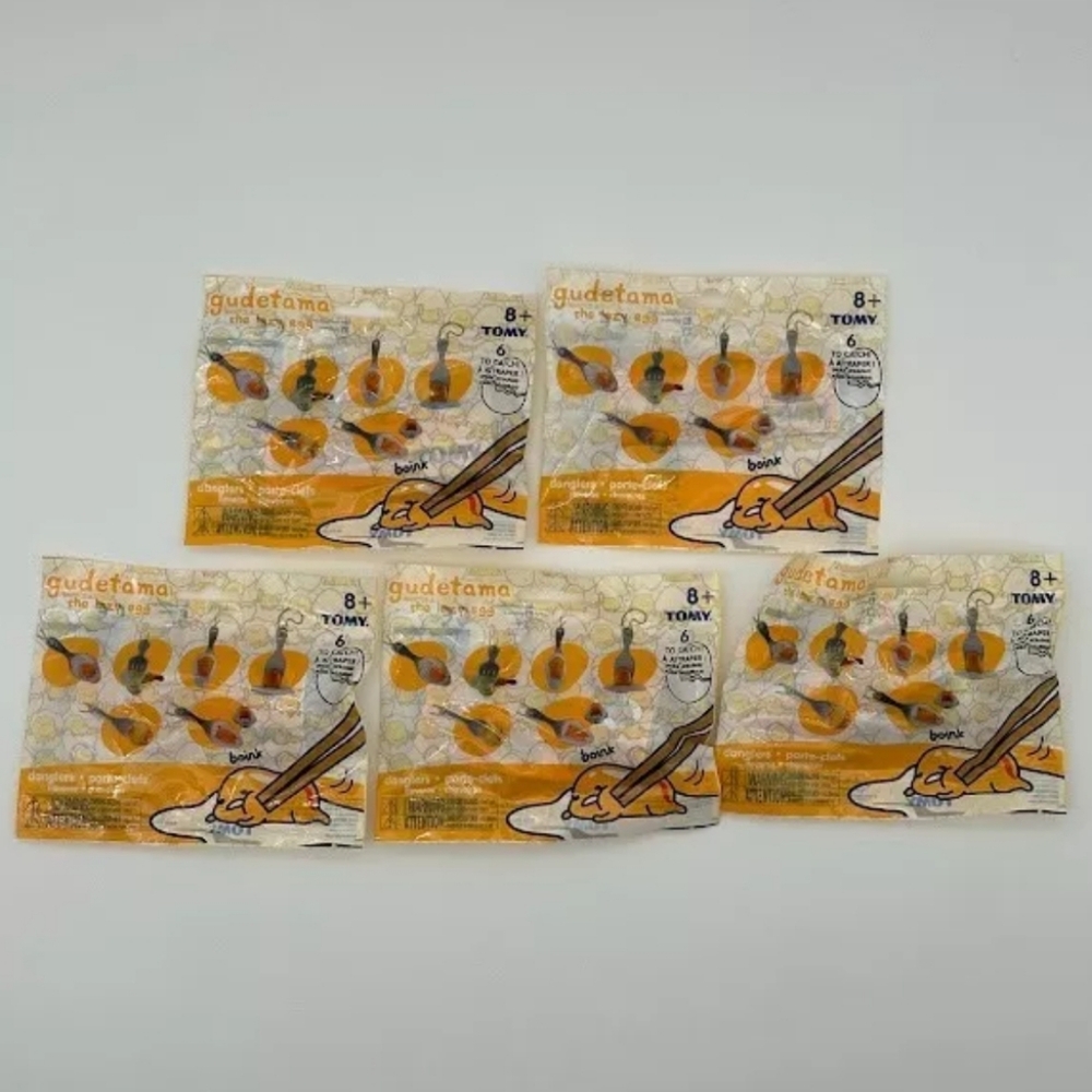 Gudetama • the lazy egg • Sanrio • Series 2 • One Blind Bag Keychain